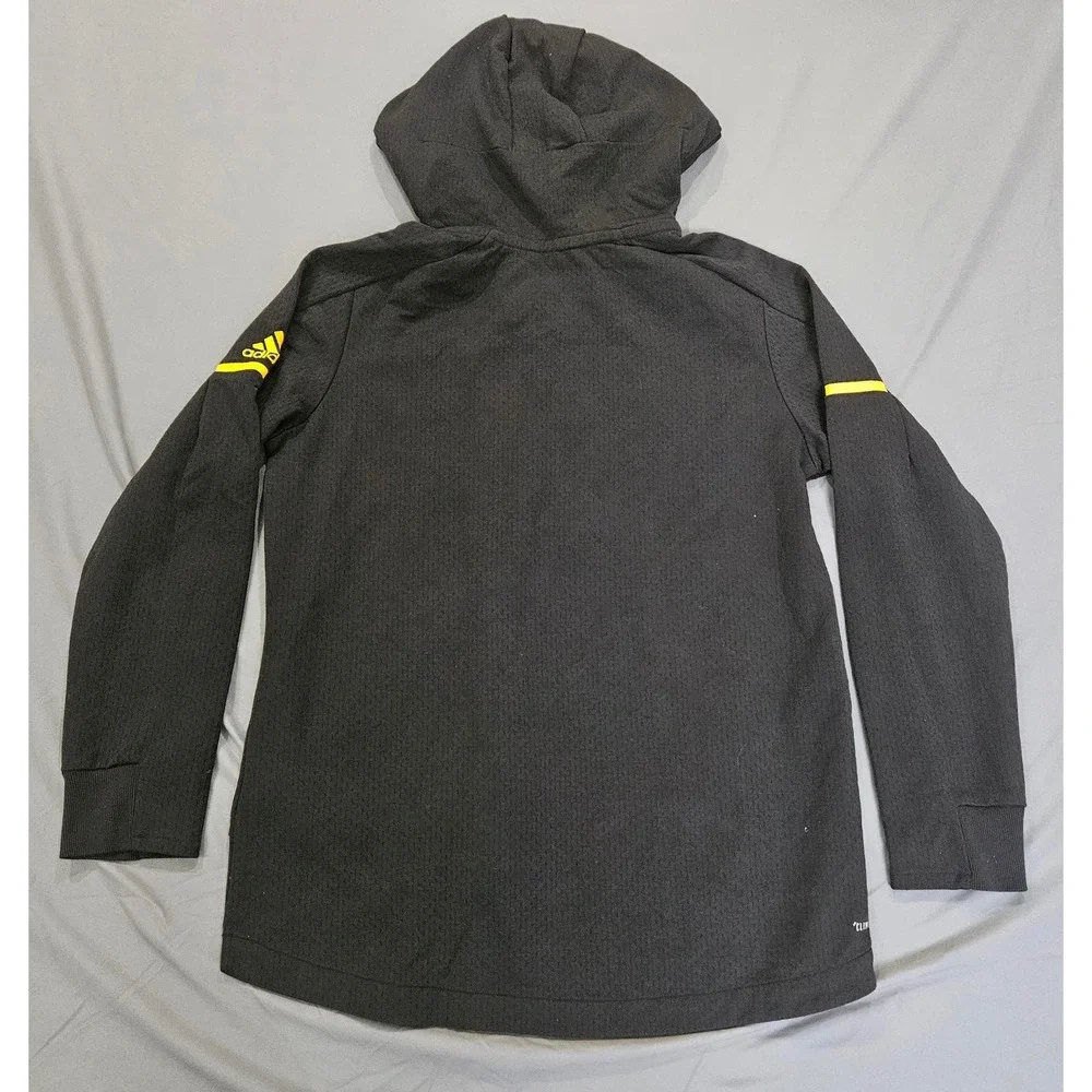 Adidas ASU Hoodie Mens L Black Climalite Sun Devils Pullover